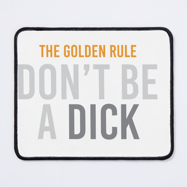 Item preview, Don't be a dick designed and sold by carpcake.