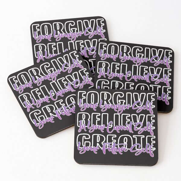 Item preview, Colorful Self Love, Forgive Believe Create designed and sold by AloraDawnEve.