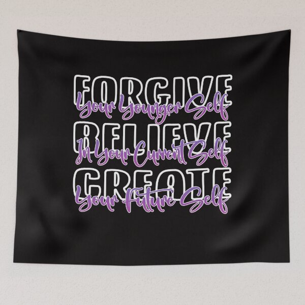 Item preview, Colorful Self Love, Forgive Believe Create designed and sold by AloraDawnEve.