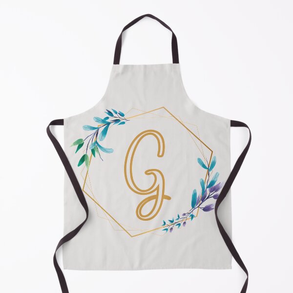 Item preview, Cursive Letter G Floral Frame designed and sold by LetterMom.