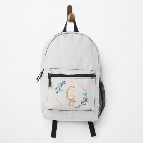 Item preview, Cursive Letter G Floral Frame designed and sold by LetterMom.