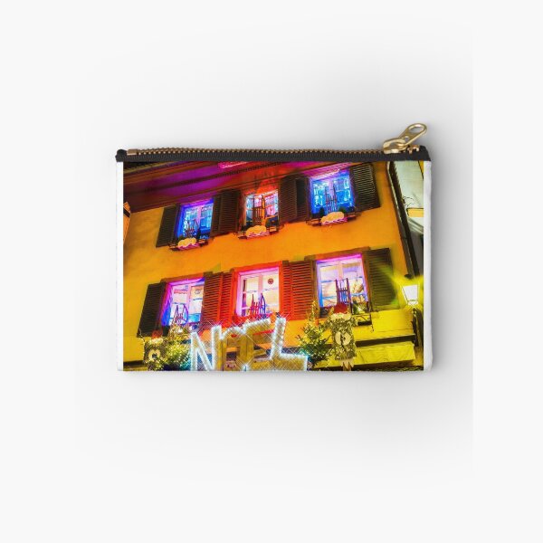 Item preview, Wonderful Christmas highlighting in Colmar, Alsace, France. Street and houses decoration designed and sold by Alexander Sorokopud.