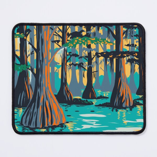 Item preview, Caddo Lake State Park Texas Vintage designed and sold by KrisSidDesigns.
