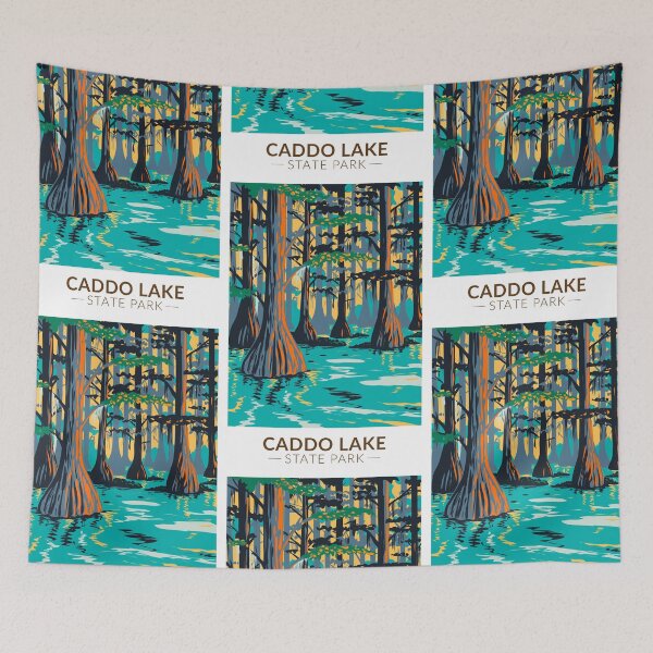 Item preview, Caddo Lake State Park Texas Vintage designed and sold by KrisSidDesigns.