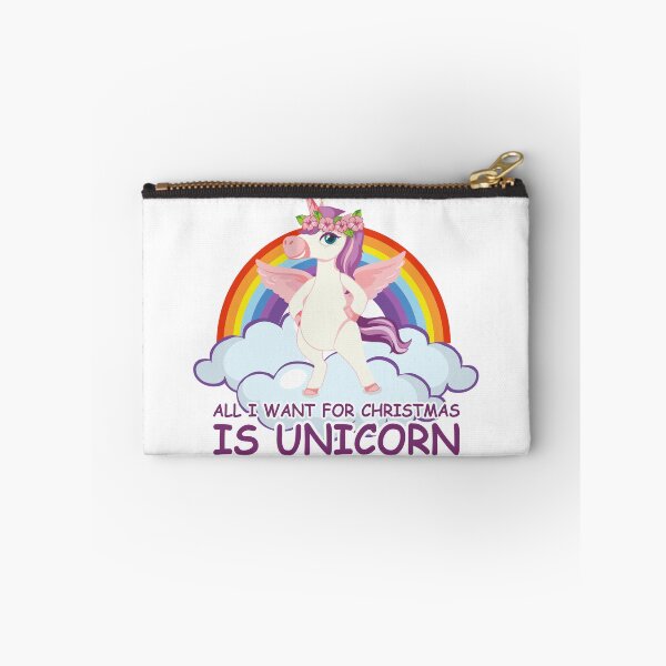 Item preview, All I Want For Christmas Is A Unicorn designed and sold by COLORS STORE.