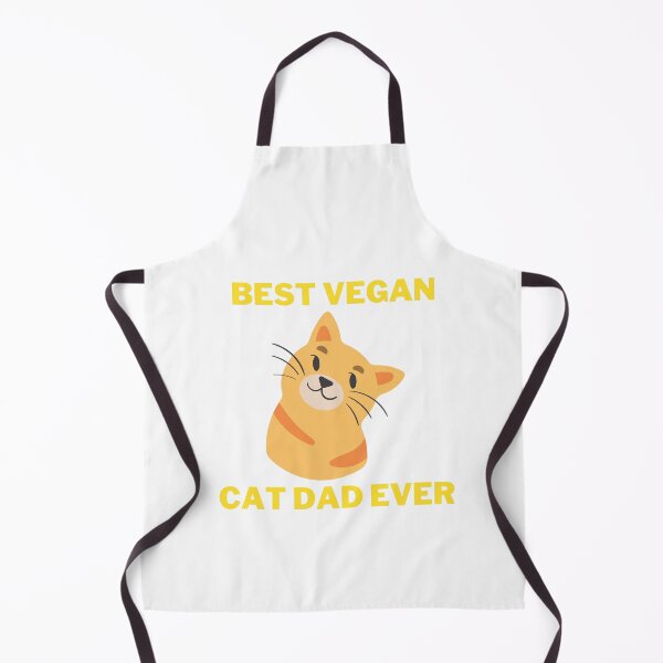 Item preview, Best Vegan Cat Dad Ever designed and sold by 4SeasonsDesigns.
