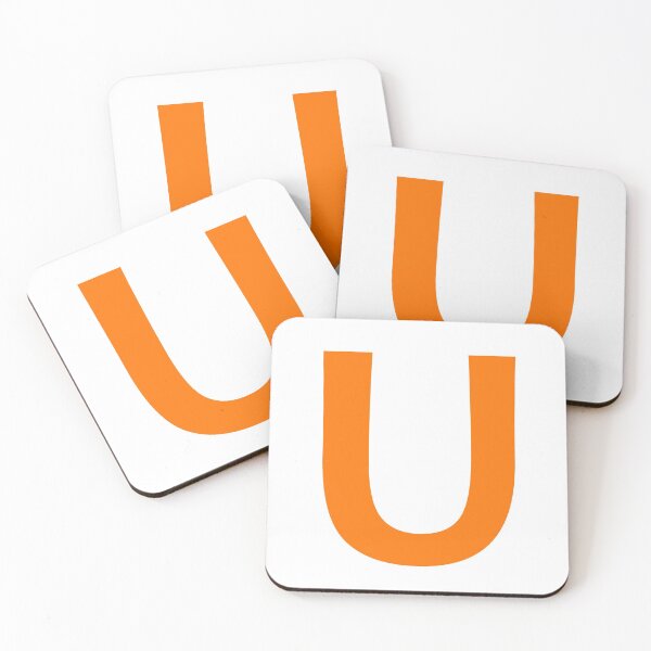 Item preview, Orange color Letter U designed and sold by WECreations.