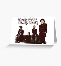 cheap trick Greeting Card