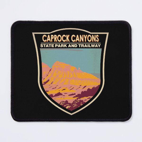 Item preview, Caprock Canyons State Park Texas Badge designed and sold by KrisSidDesigns.