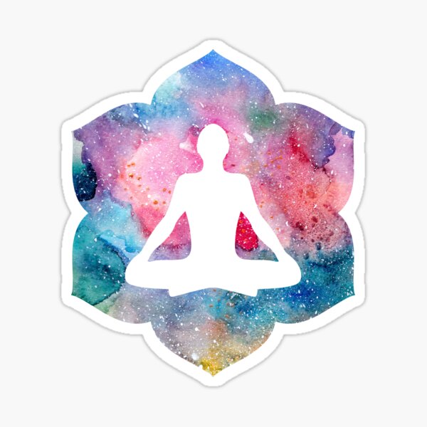 Meditation Sticker