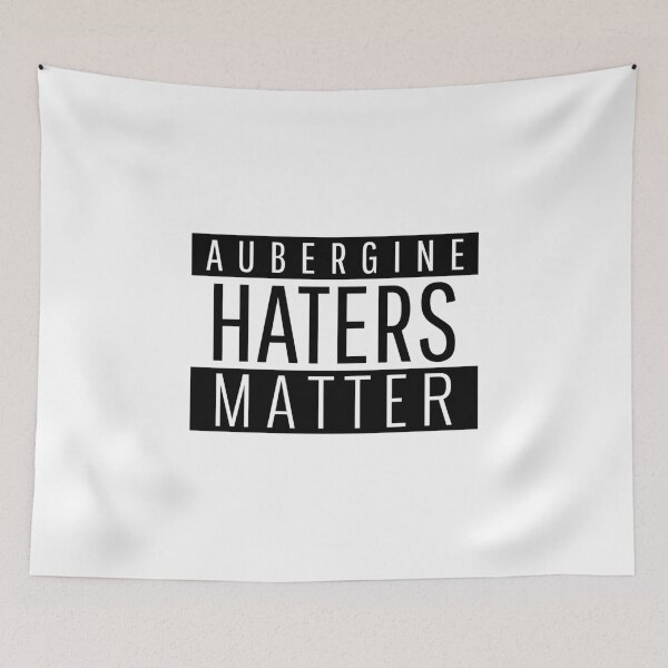 Item preview,  Aubergine Haters Matter - funny designed and sold by narilex.