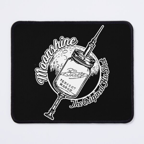 Item preview, Moonshine - The Original Flu Shot - Funny Moonshiners Whiskey Bootlegger   designed and sold by MadisnFoundry.