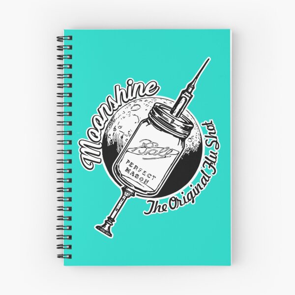 Item preview, Moonshine - The Original Flu Shot - Funny Moonshiners Whiskey Bootlegger   designed and sold by MadisnFoundry.