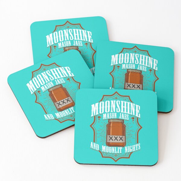 Item preview, MoonShine Mason Jar and Moonlit Nights   designed and sold by MadisnFoundry.