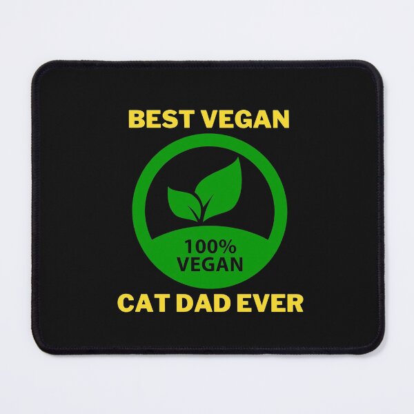 Item preview, Best Vegan Cat Dad Ever designed and sold by 4SeasonsDesigns.