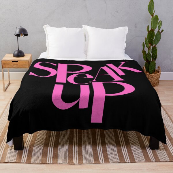 Item preview, Speak Up in pink designed and sold by yennyz.