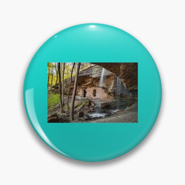 Item preview, Moonshiners Cave And Double Falls - Devils Den State Park Premium Scoop  designed and sold by MadisnFoundry.