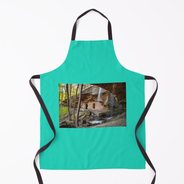 Item preview, Moonshiners Cave And Double Falls - Devils Den State Park Premium Scoop designed and sold by MadisnFoundry.