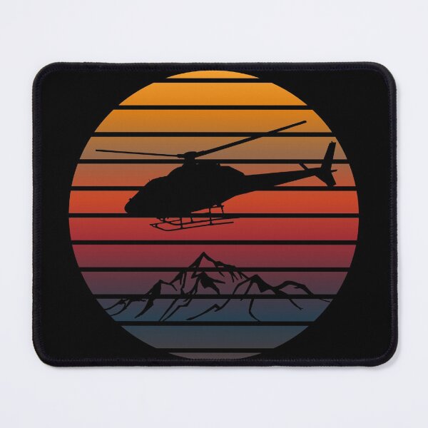 Item preview, Helicopter Vintage Sunset designed and sold by ramazis.