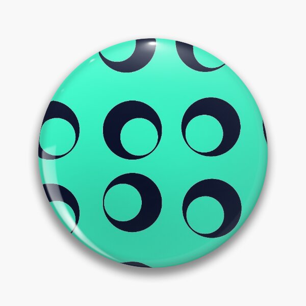 Item preview, Mid Century multicolor bubbles on Turquoise  designed and sold by LisWilliams.