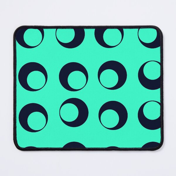Item preview, Mid Century multicolor bubbles on Turquoise  designed and sold by LisWilliams.