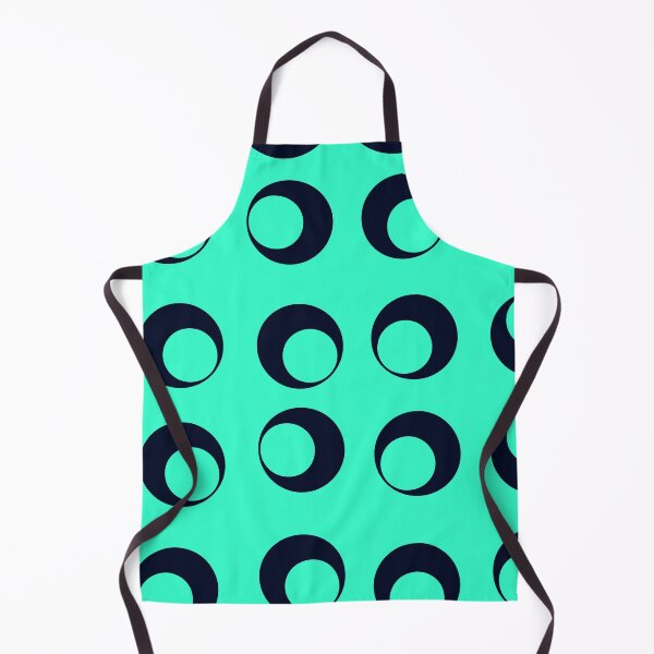 Item preview, Mid Century multicolor bubbles on Turquoise designed and sold by LisWilliams.