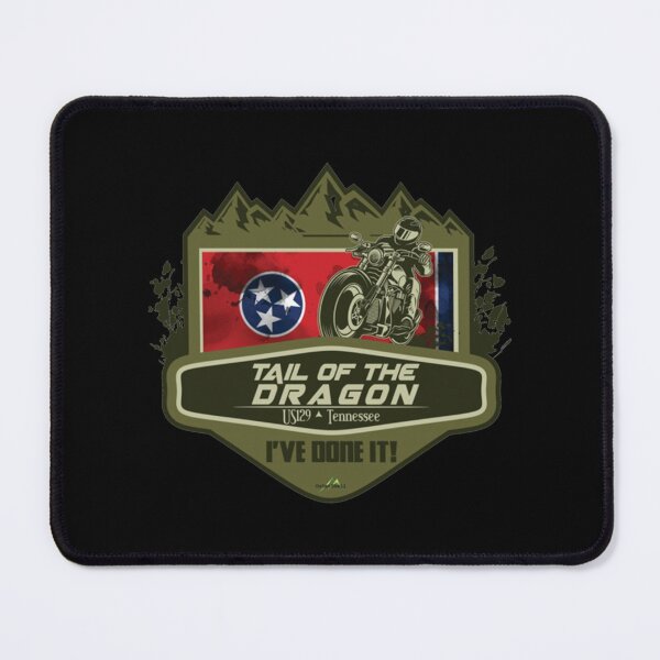 Item preview, Tail of the Dragon Road US 129 Motorcycle Sports Car designed and sold by MadisnFoundry.