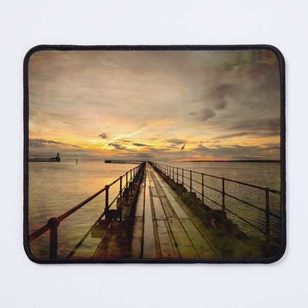 Item preview, Sunrise over the Old Wooden Pier designed and sold by Violaman.