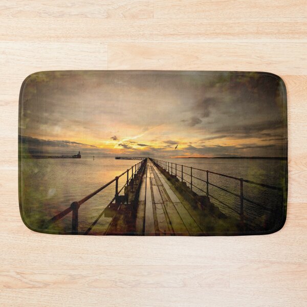 Item preview, Sunrise over the Old Wooden Pier designed and sold by Violaman.