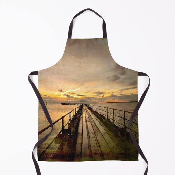 Item preview, Sunrise over the Old Wooden Pier designed and sold by Violaman.