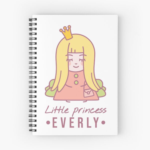 Item preview, Little princess Everly | Blonde girl with a crown on her head and a bag sits on the couch  designed and sold by AnnaRuz.