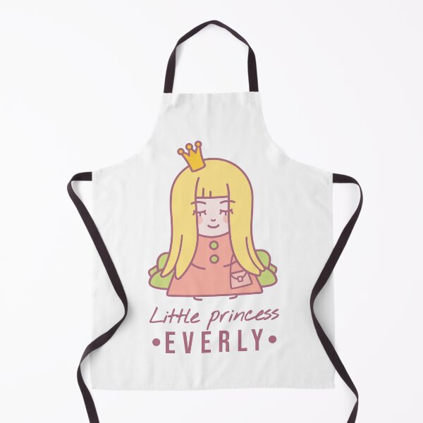 Item preview, Little princess Everly | Blonde girl with a crown on her head and a bag sits on the couch designed and sold by AnnaRuz.