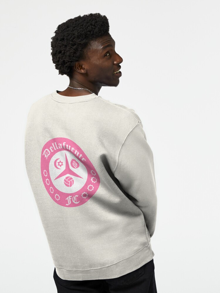 Sudadera con capucha con la obra «Dellafuente ☪ FC Logo Gotico Pink» de  RosedesignArt