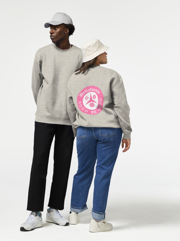 Sudadera con capucha con la obra «Dellafuente ☪ FC Logo Gotico Pink» de  RosedesignArt