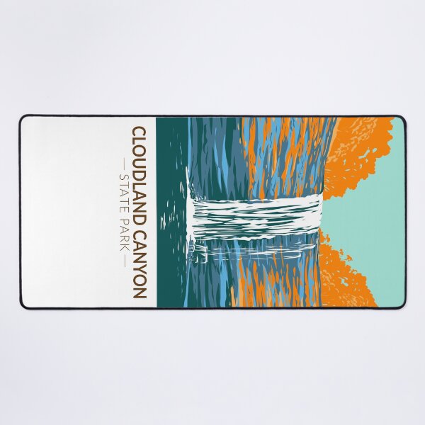 Item preview, Cloudland Canyon State Park Georgia Vintage designed and sold by KrisSidDesigns.