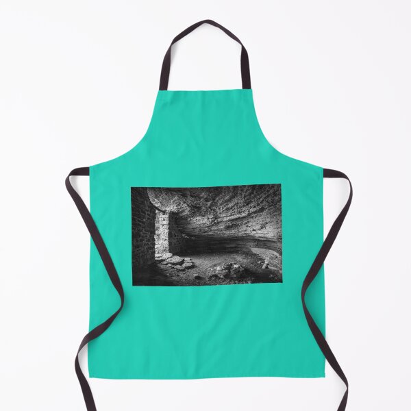 Item preview, Moonshiners Cave Cliff Dwelling Black and White - Arkansas State Parks Long designed and sold by MadisnFoundry.