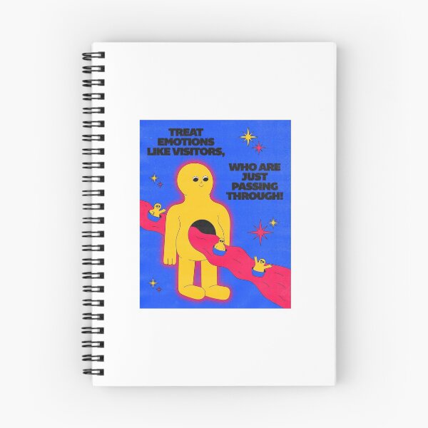 Item preview, Treat Emotions Like Visitors designed and sold by anaarias0425.