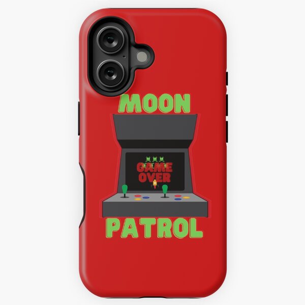 Item preview, Retro, moon, moon patrol, space, arcade, moonpatrol, gaming, rocket, 8bit, moon landing, aliens, arc designed and sold by MadisnFoundry.