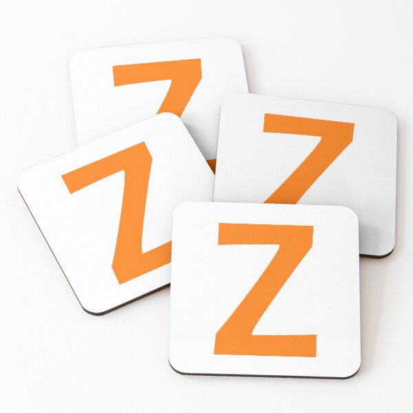 Item preview, Orange color Letter Z designed and sold by WECreations.