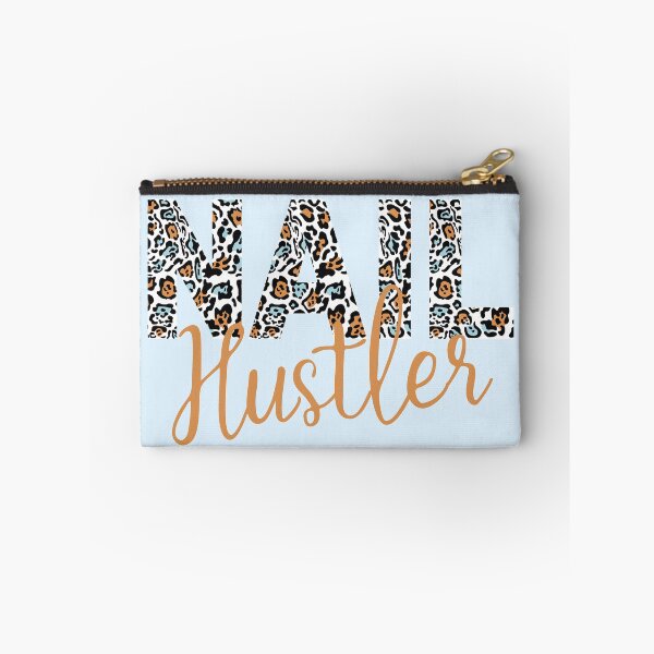 Item preview, Leopard Pattern Nail Hustler Nail Tech Techniques Nail Boss Nail Artist Beauticians Manicurist Salon Stuff Decor  designed and sold by Dr.YesOrNo.