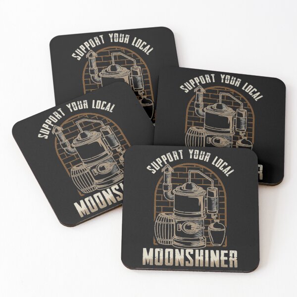 Item preview, Support Your Local Moonshiner - Spirit Drinking   designed and sold by MadisnFoundry.