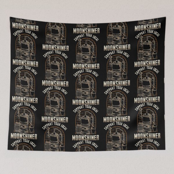 Item preview, Support Your Local Moonshiner - Spirit Drinking   designed and sold by MadisnFoundry.