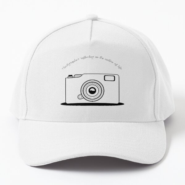 Photographer reflecting on the nature of life Baseball Cap