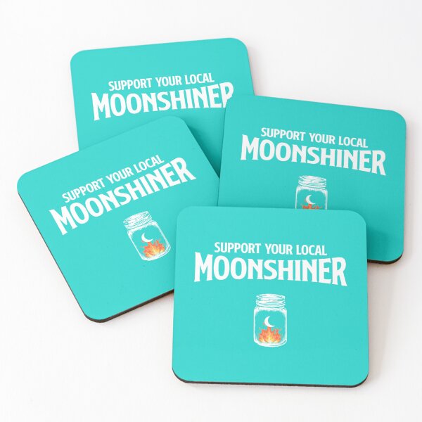 Item preview, Support Your Local Moonshiner, Retro  Jar Moonshine    designed and sold by MadisnFoundry.