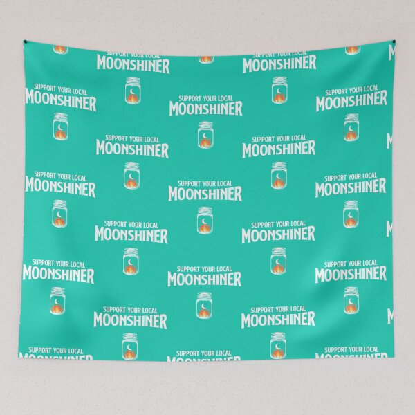 Item preview, Support Your Local Moonshiner, Retro  Jar Moonshine    designed and sold by MadisnFoundry.