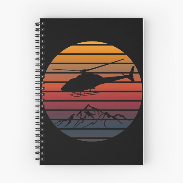 Item preview, Helicopter Vintage Sunset designed and sold by ramazis.
