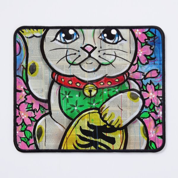 Item preview, lucky cat designed and sold by Loui Jover.
