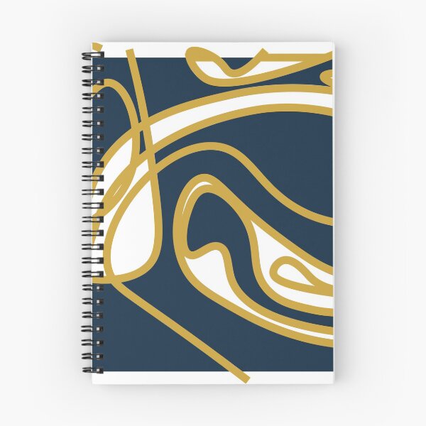 Item preview, mouse pad navy,white and yellow gold pattern designed and sold by DSkoupi.