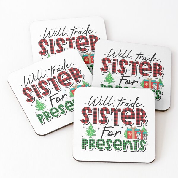 Item preview, will trade sister for presents  designed and sold by PODmr.