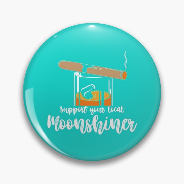 Item preview, Support your local moonshiners - Black burner   designed and sold by MadisnFoundry.